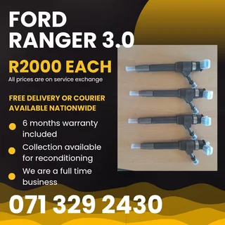 Ford Ranger 3.0 Diesel Injectors For Sale With