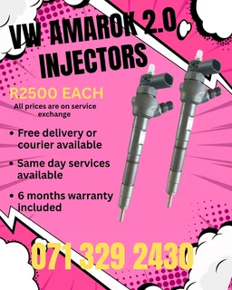 Vw Amarok 2.0 Diesel Injectors For Sale With Warranty On