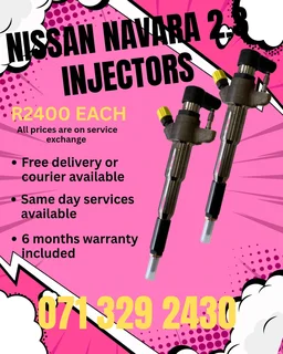 Nissan Navara 2.3 Diesel Injectors For Sale With Warranty