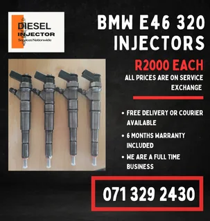 Bmw E46 320 Injectors For Sale With Warranty