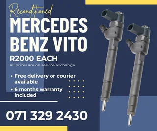 Mercedes Benz Vito Diesel Injectors For Sale With Warranty