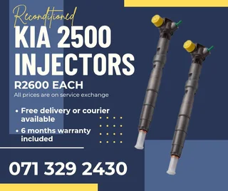 Kia 2500 Injectors For Sale With Warranty