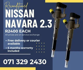 Nissan Navara 2.3 Diesel Injectors For Sale With Warranty