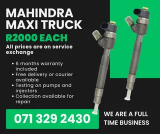 Mahindra Maxi Truck Injectors For Sale With Warranty