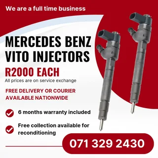Mercedes Benz Vito Diesel Injectors For Sale With Warranty