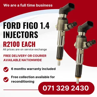Ford Figo 1.4 Diesel Injectors For Sale With Warranty