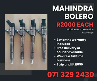 Mahindra Bolero Diesel Injectors For Sale With Warranty