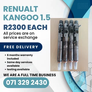 Renualt Kangoo 1.5 Diesel Injectors For Sale With Warranty