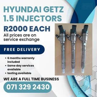 Hyundai Getz 1.5 Diesel Injectors For Sale With Warranty
