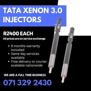 Tata Xenon 3.0 Injectors For Sale With Warranty