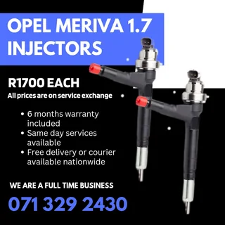 Opel Meriva 1.7 Injectors For Sale With Warranty