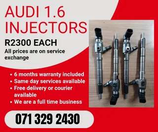 Audi 1.6 Diesel Injectors For Sale With Warranty