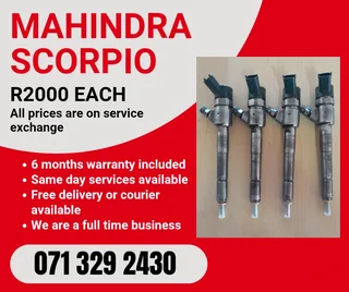 Mahindra Scorpio Diesel Injectors For Sale With Warranty
