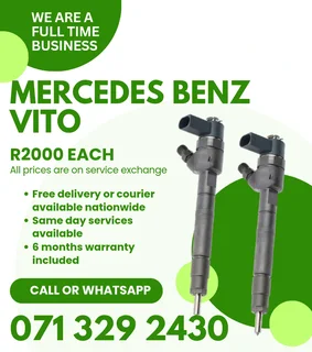 Mercedes Benz Vito Diesel Injectors For Sale With Warranty