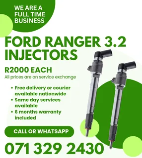 Ford Ranger 3.2 Injectors For Sale With Warranty On
