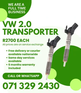 Vw Transporter 2.0 Diesel Injectors For Sale With Warranty