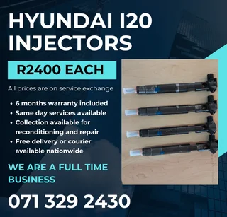 Hyundai I20 Injectors For Sale With Warranty