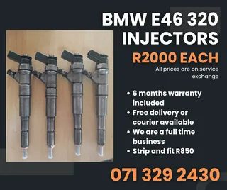 Bmw E46 320 Injectors For Sale With Warranty