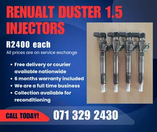 Renualt Duster 1.5 Diesel Injectors For Sale With Warranty