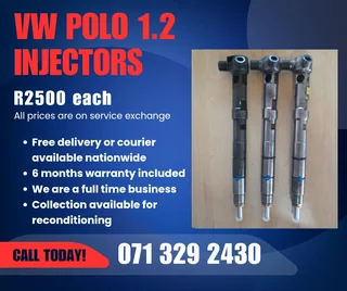 Vw Polo 1.2 Diesel Injectors For Sale With Warranty