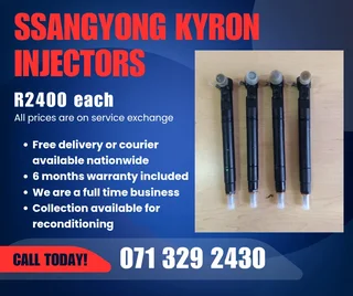 Ssangyong Kyron Diesel Injectors For Sale With Warranty