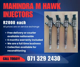 Mahindra Mhawk Diesel Injectors For Sale With Warranty