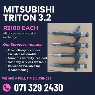Mitsubishi Triton 3.2 Injectors For Sale With Warranty