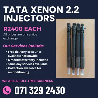 Tata Xenon 2.2 Injectors For Sale With Warranty On