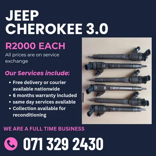 Jeep Grand Cherokee 3.0 Injectors For Sale With Warranty