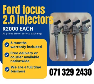Ford Focus 2.0 Injectors For Sale With Warranty