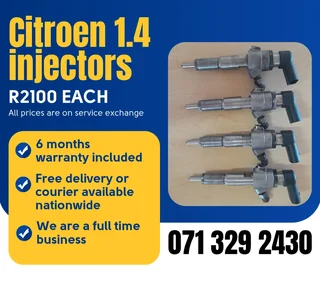 Citroën C3 1.4 Diesel Injectors For Sale With Warranty