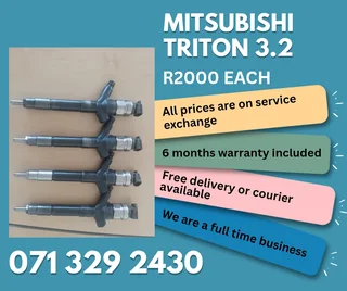 Mitsubishi Triton 3.2 Injectors For Sale With Warranty
