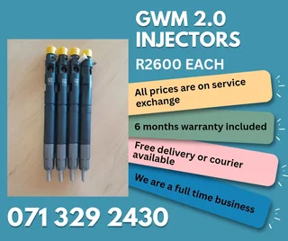 Gwm 2.0 Injectors For Sale With Warranty