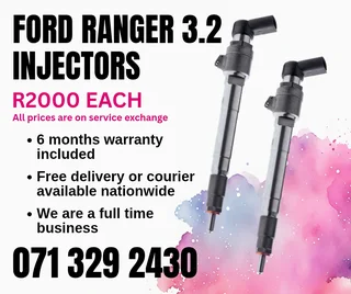 Ford Ranger 3.2 Injectors For Sale With Warranty