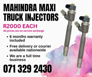 Mahindra Maxi Truck Injectors For Sale With Warranty