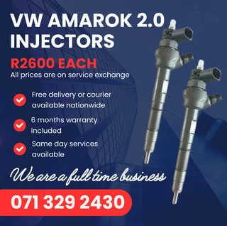 Vw Amarok 2.0 Diesel Injectors Injectors Sale With Warranty