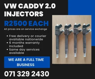 Vw Caddy 2.0 Injectors For Sale With Warranty On