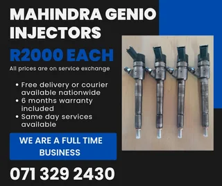 Mahindra Genio Diesel Injectors For Sale With Warranty