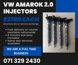 Vw Amarok 2.0 2.0 Injectors For Sale With Warranty