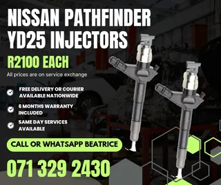 Nissan Pathfinder Yd25 Injectors For Sale With Warranty