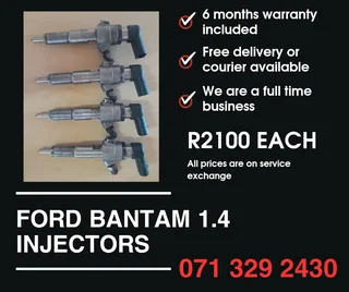 Ford Bantam 1.4 Diesel Injectors For Sale With Warranty