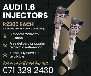 Audi 1.6 Diesel Injectors For Sale With Warranty