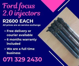 Ford Focus 2.0 Injectors For Sale With Warranty