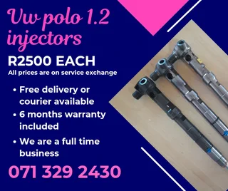 Vw Polo 1.2 Diesel Injectors For Sale With Warranty On