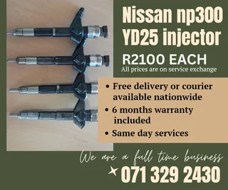 Nissan Np300 Yd25 Diesel Injectors For Sale With Warranty