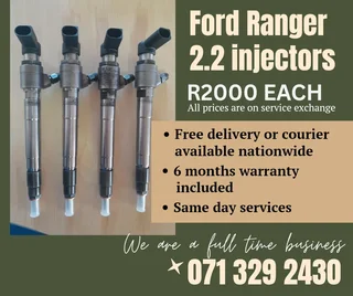 Ford Ranger 2.2 Diesel Injectors For Sale With Warranty