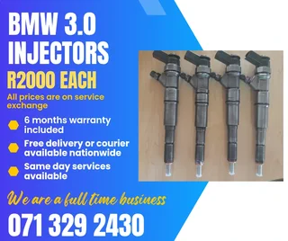 Bmw 3.0 Injectors For Sale With Warranty On