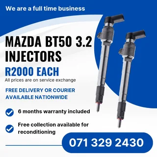 Mazda Bt50 3.2 Injectors For Sale With Warranty On