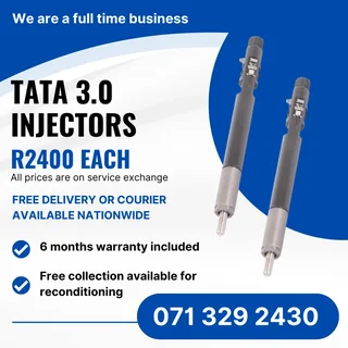 Tata 3.0 Diesel Injectors For Sale With Warranty