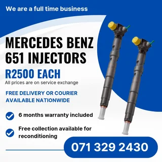 Mercedes Benz 651 Diesel Injectors For Sale With Warranty